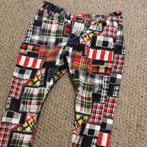 Multicolor Patchwork Pants - Picture 5 of 6